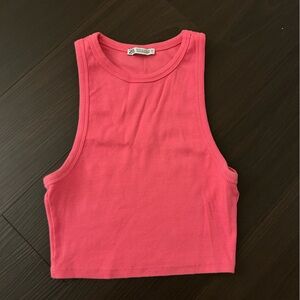 Zara pink tank top
